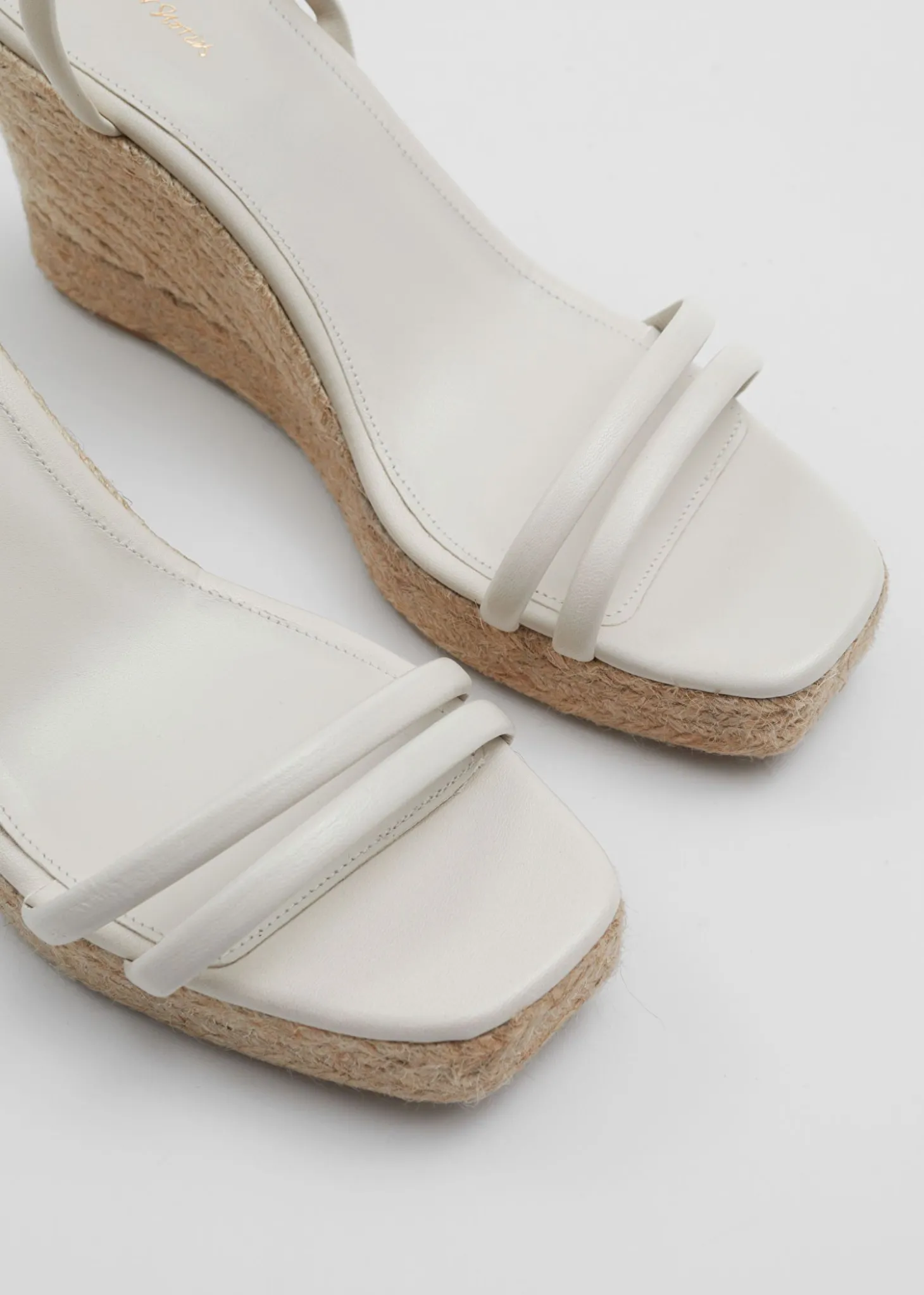 Espadrillesandaler I Skinn