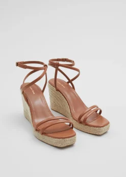 Espadrillesandaler I Skinn