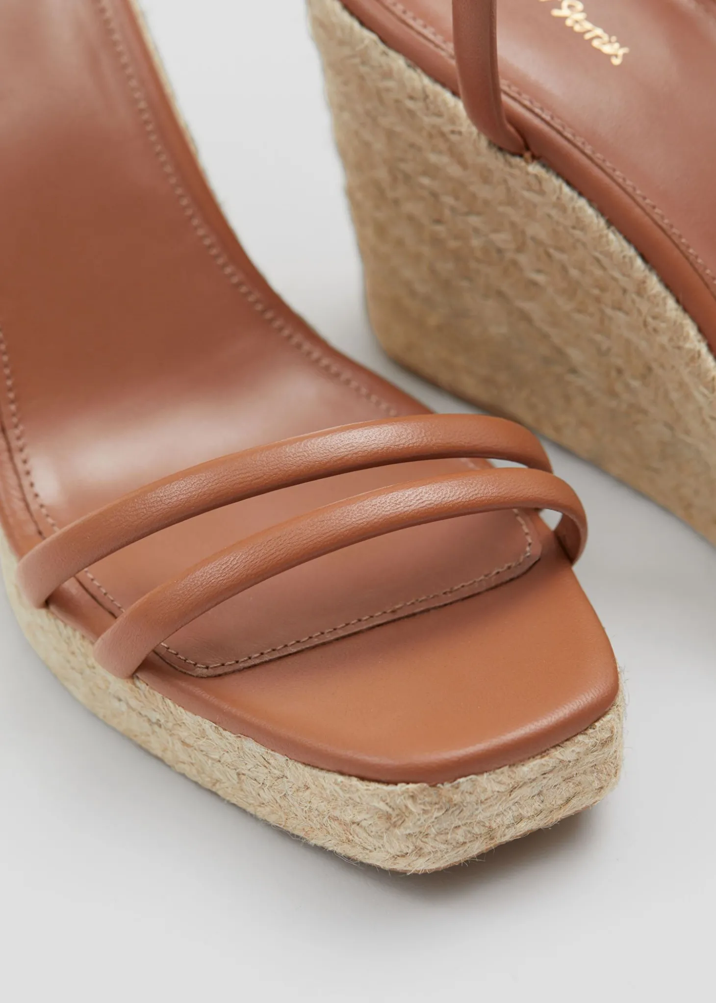 Espadrillesandaler I Skinn