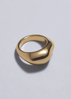 Fet Skulpturell Ring