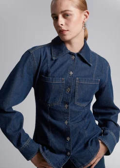 Figursydd DenimSkjørte