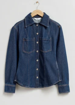 Figursydd DenimSkjørte