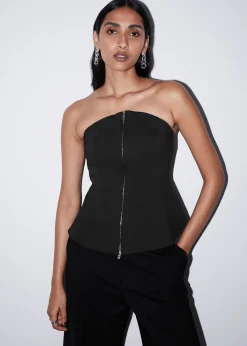 Flared Bustier Topp