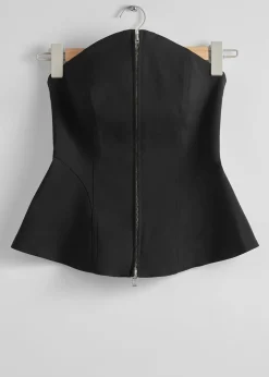 Flared Bustier Topp