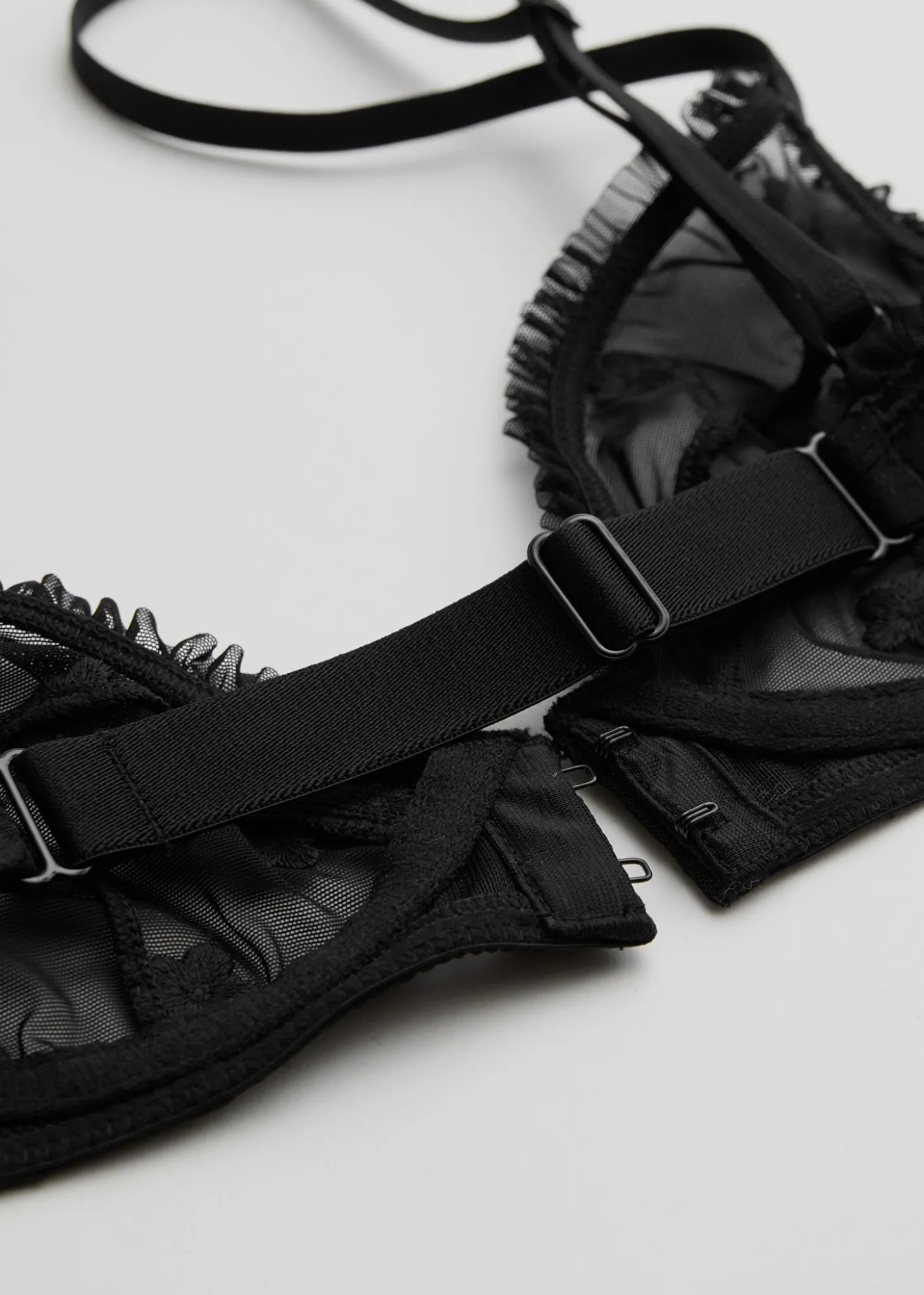 Frilled Sheer Bylte Bh