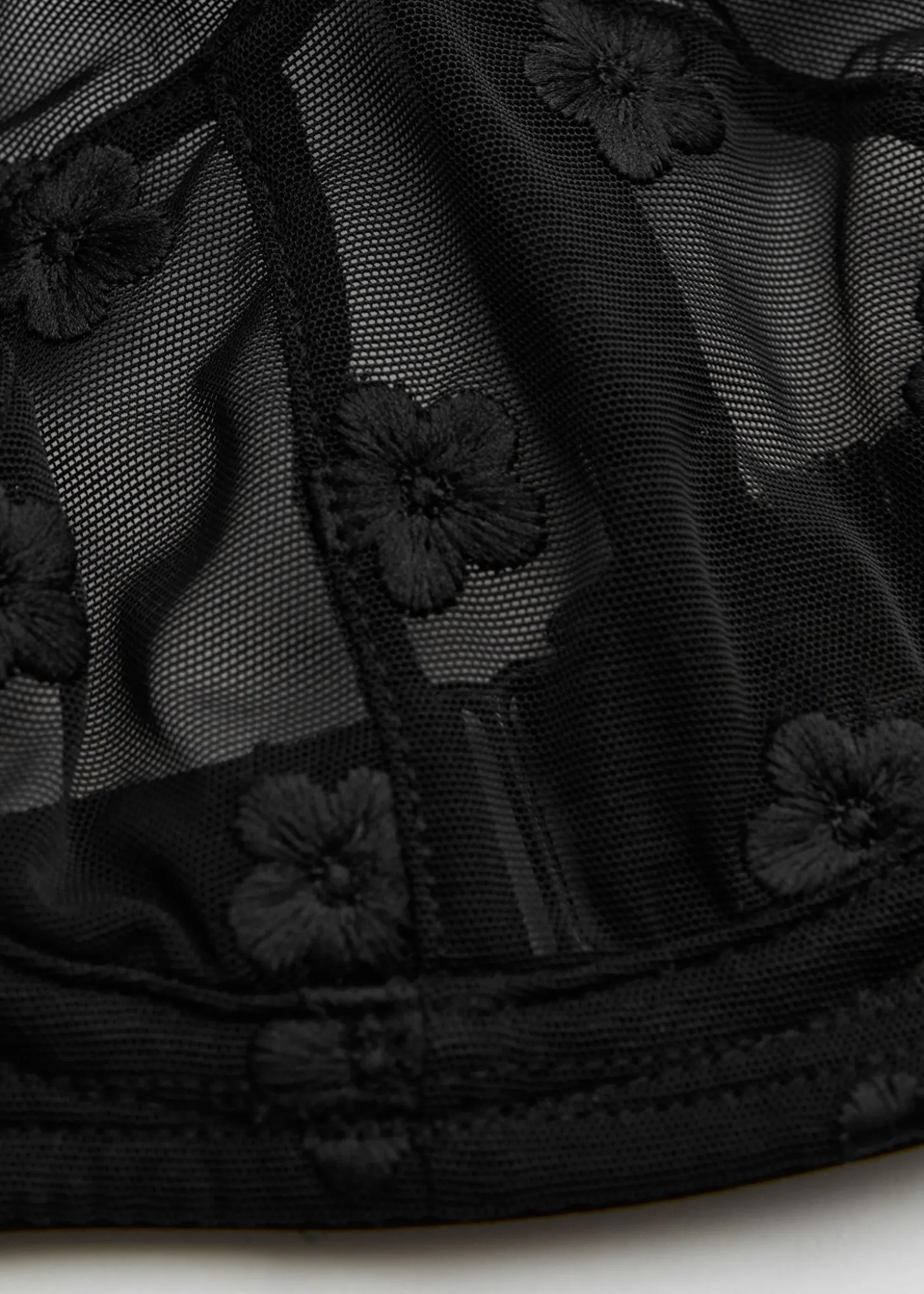 Frilled Sheer Bylte Bh