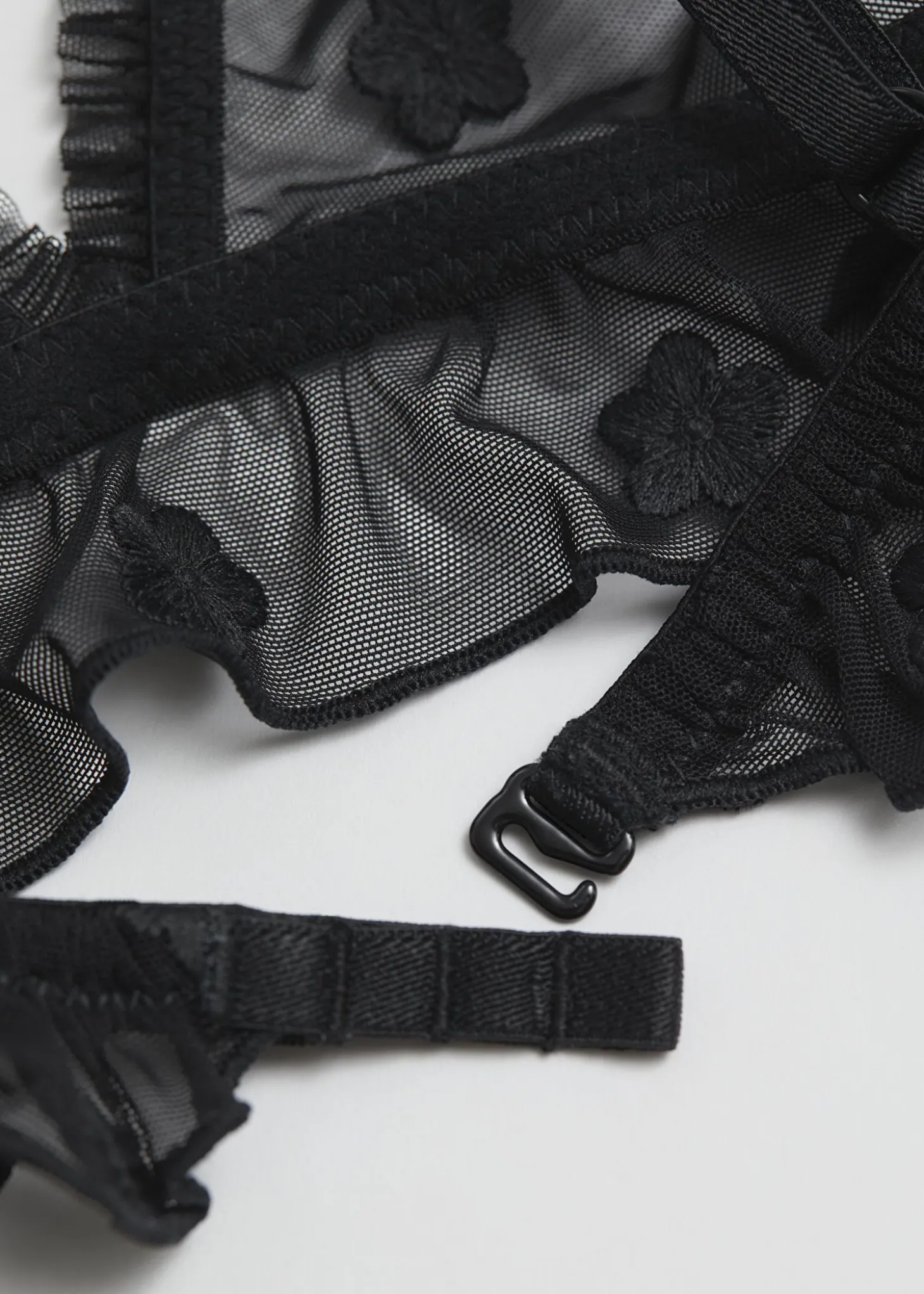 Frilled Sheer Soft Bh