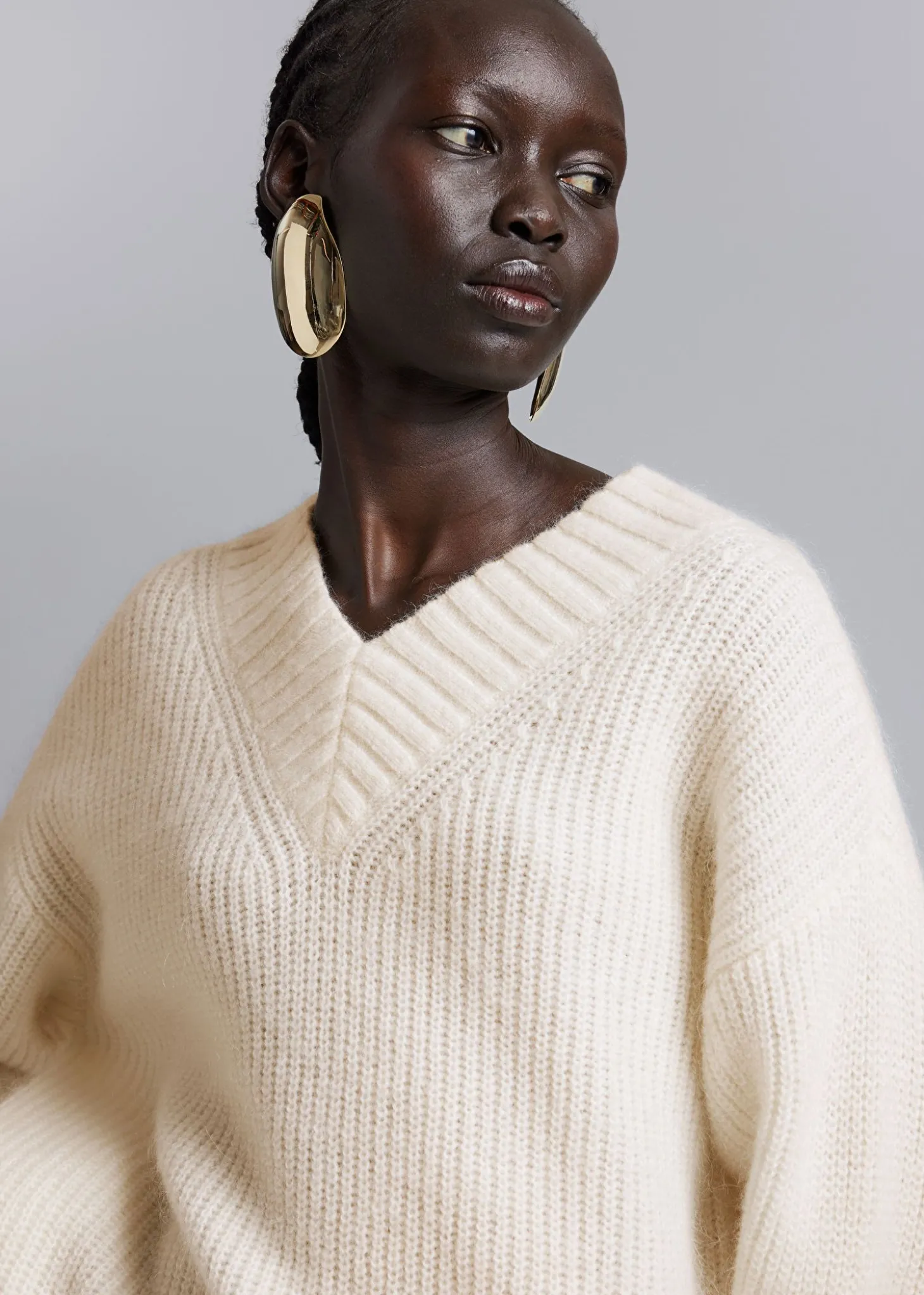 Fuzzy Knit Jumper