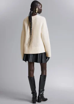 Fuzzy Knit Jumper