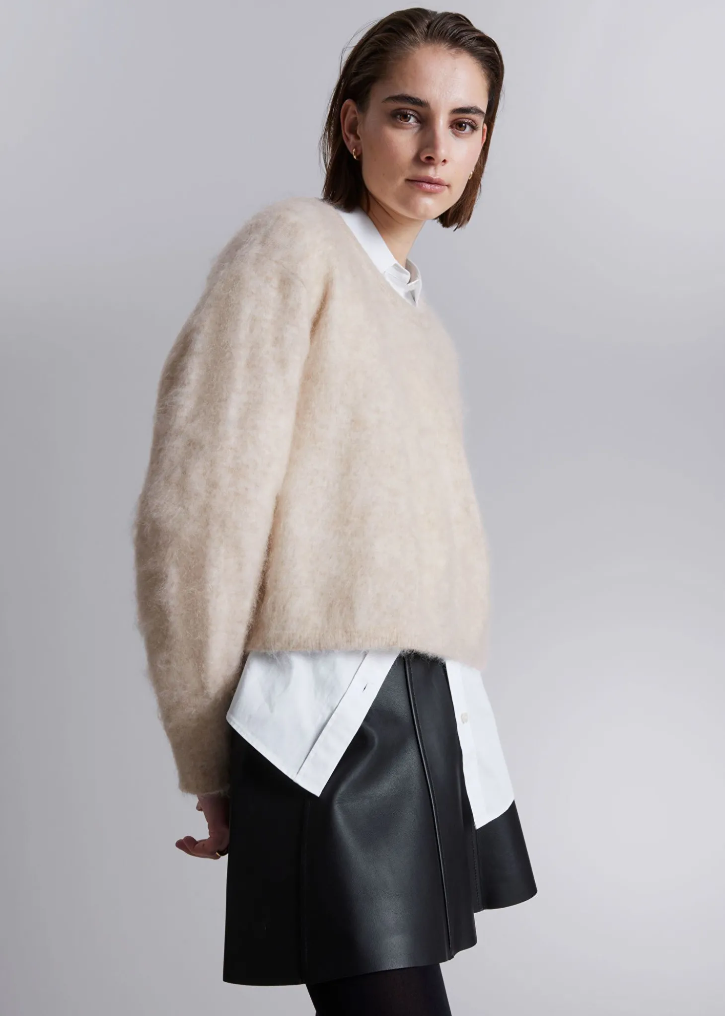 Fuzzy Knit Jumper