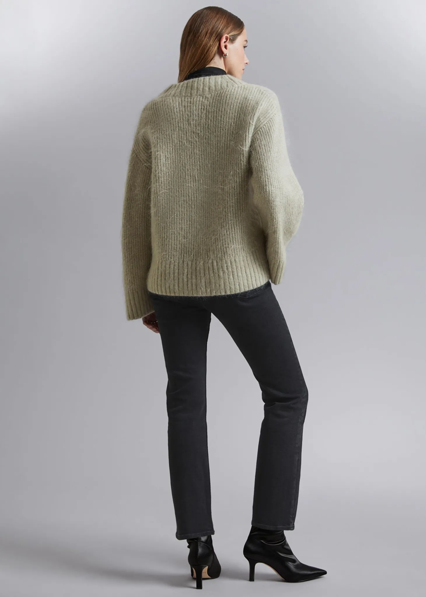 Fuzzy Knit Jumper