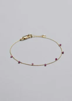 Gemstone Anheng Kjede Armband