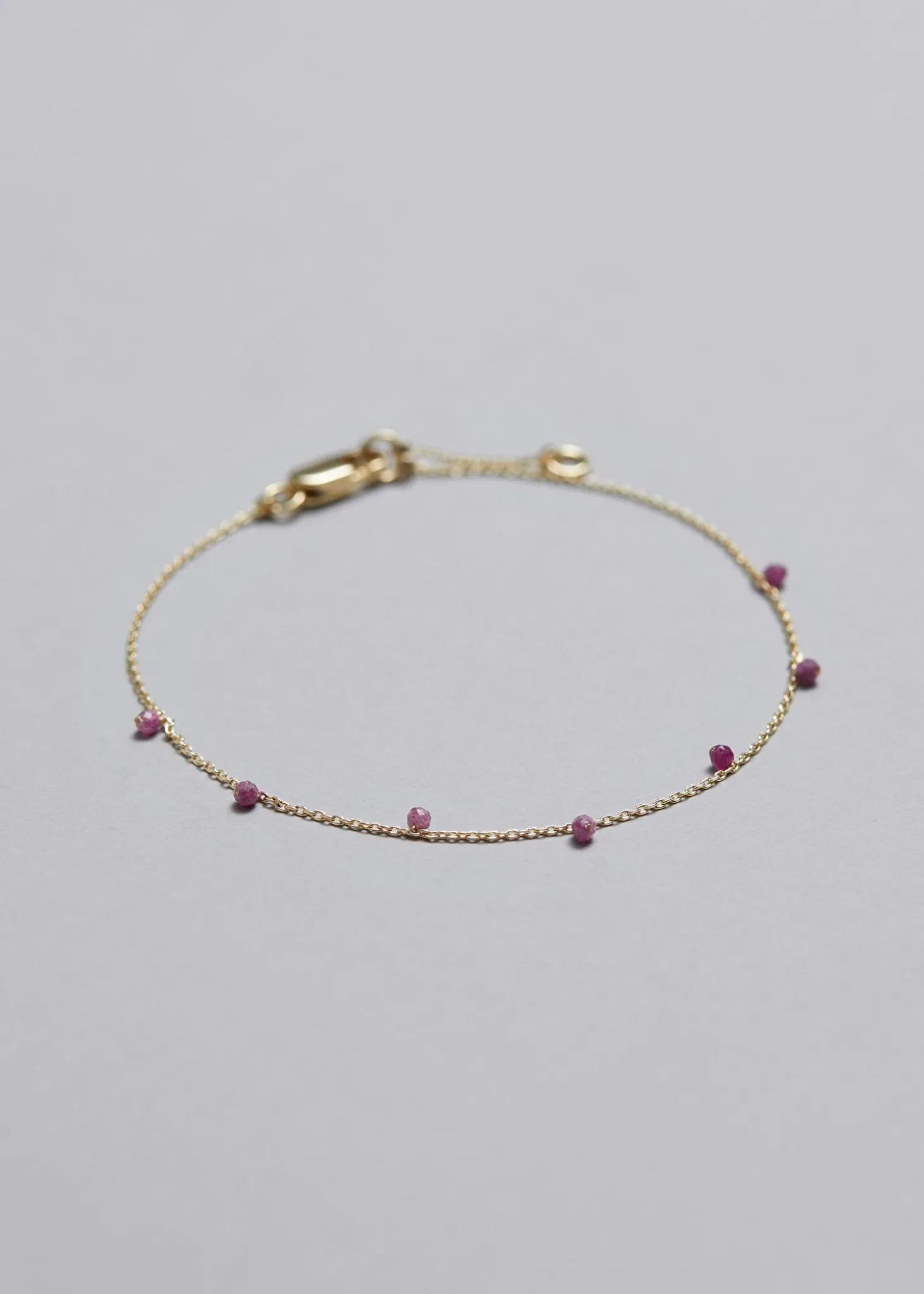 Gemstone Anheng Kjede Armband