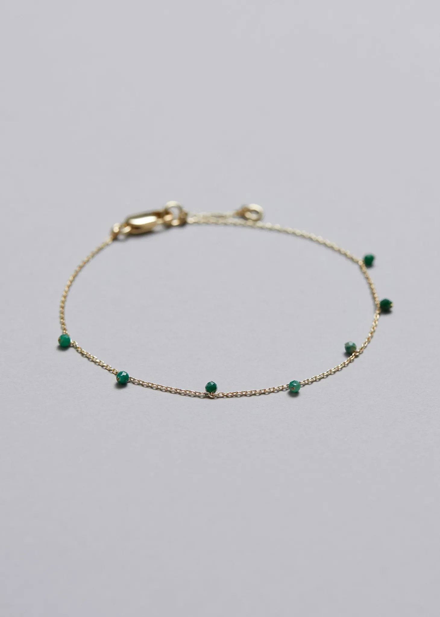Gemstone Anheng Kjede Armband