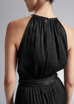 Halterneck Jumpsuit Med Belte