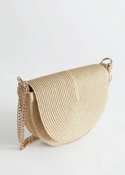 Halvmaneveske Med Crossbody