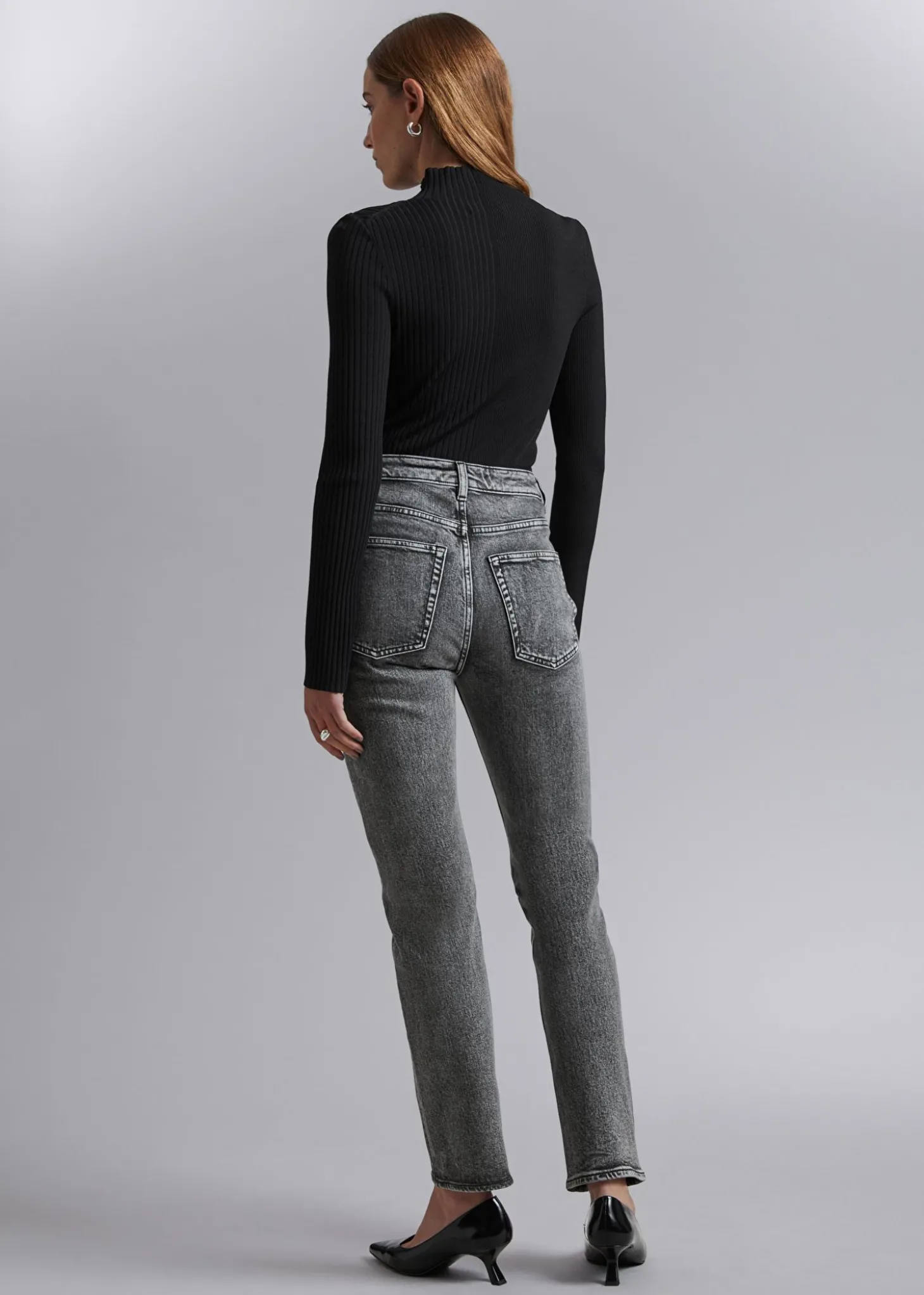 Jeans Med Smal Snitt