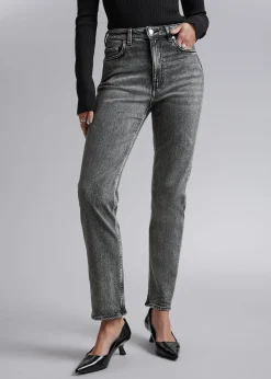Jeans Med Smal Snitt