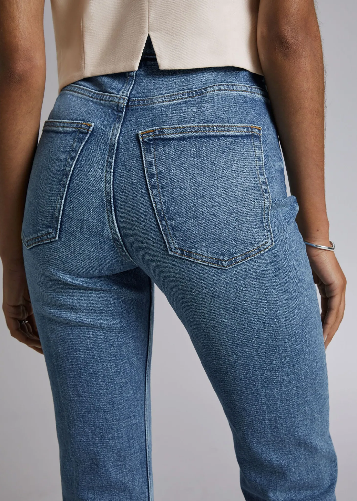 Jeans Med Smal Snitt