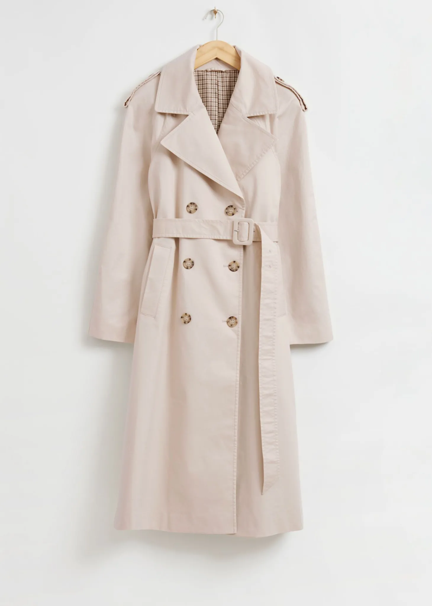 Klassisk Avslappet Trenchcoat