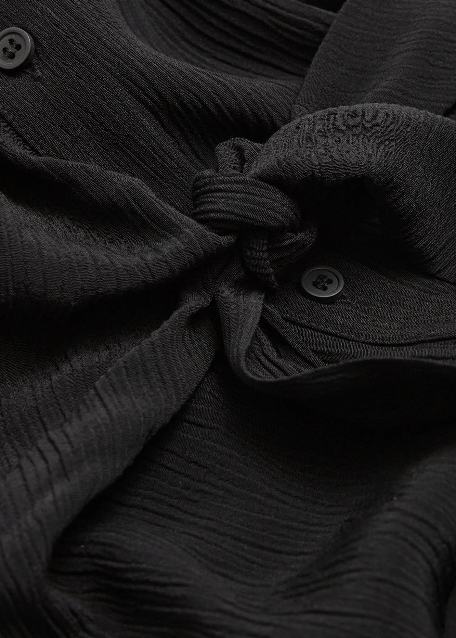 Knot Detail Skjørtekjole