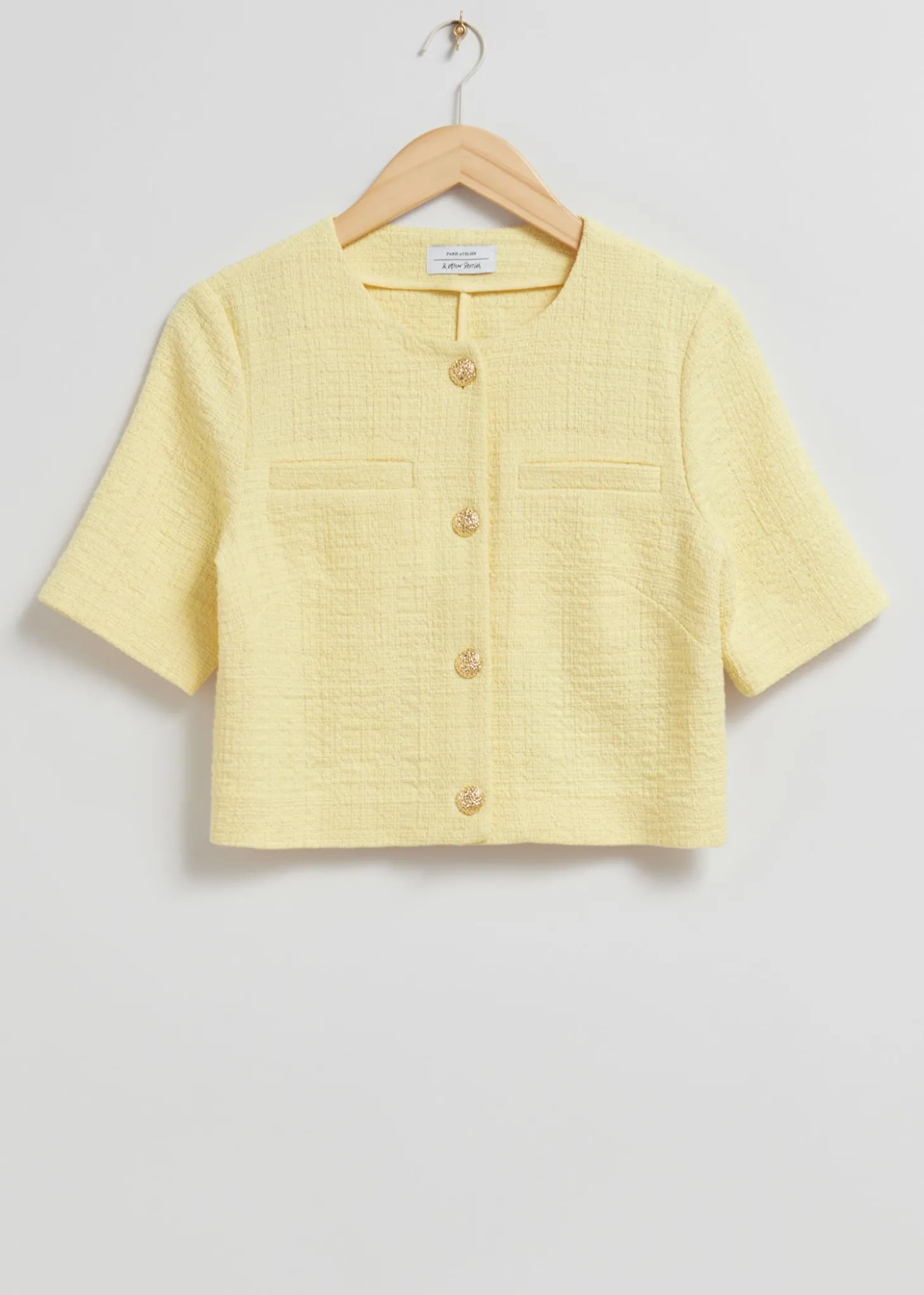 Kortermet Kortermet Tweed Topp