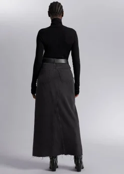 Langermet Topp Med Turtleneck I Ull