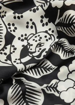Leopard Firkantet Skjerf