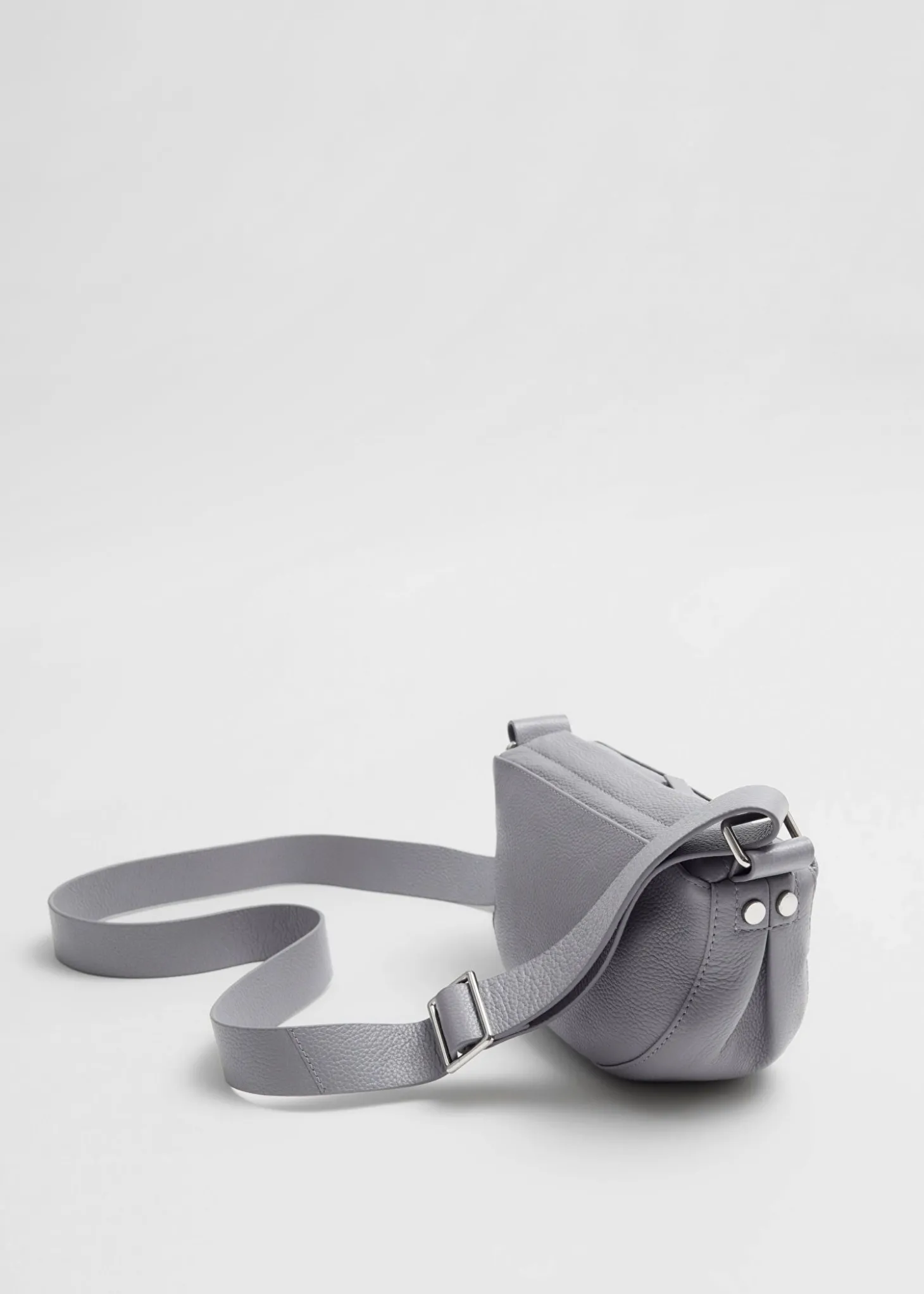 Liten Crossbody-Veske I Mykt Skinn