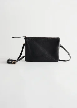 Liten Crossbody-Veske I Skinn