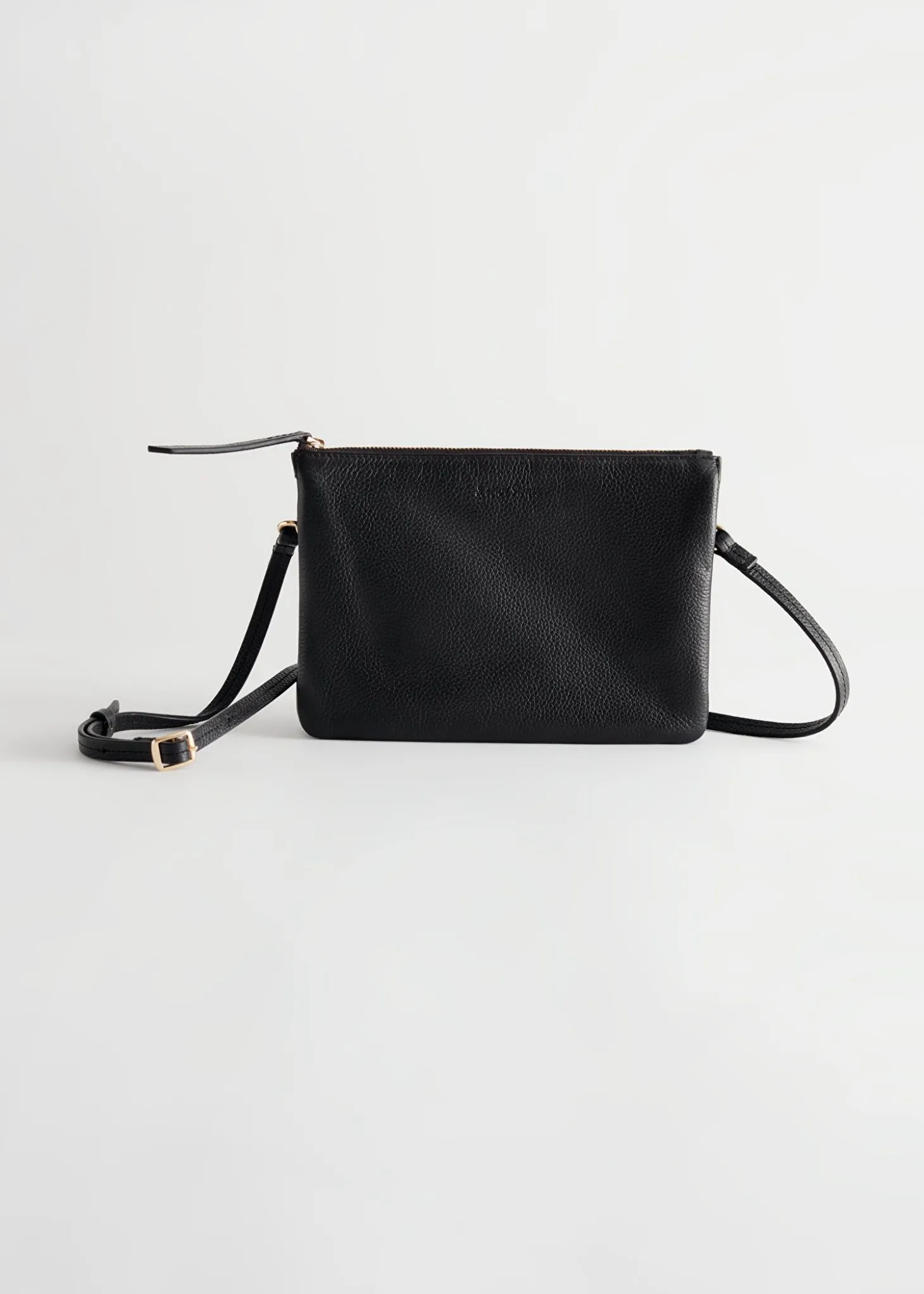 Liten Crossbody-Veske I Skinn