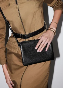 Liten Crossbody-Veske I Skinn