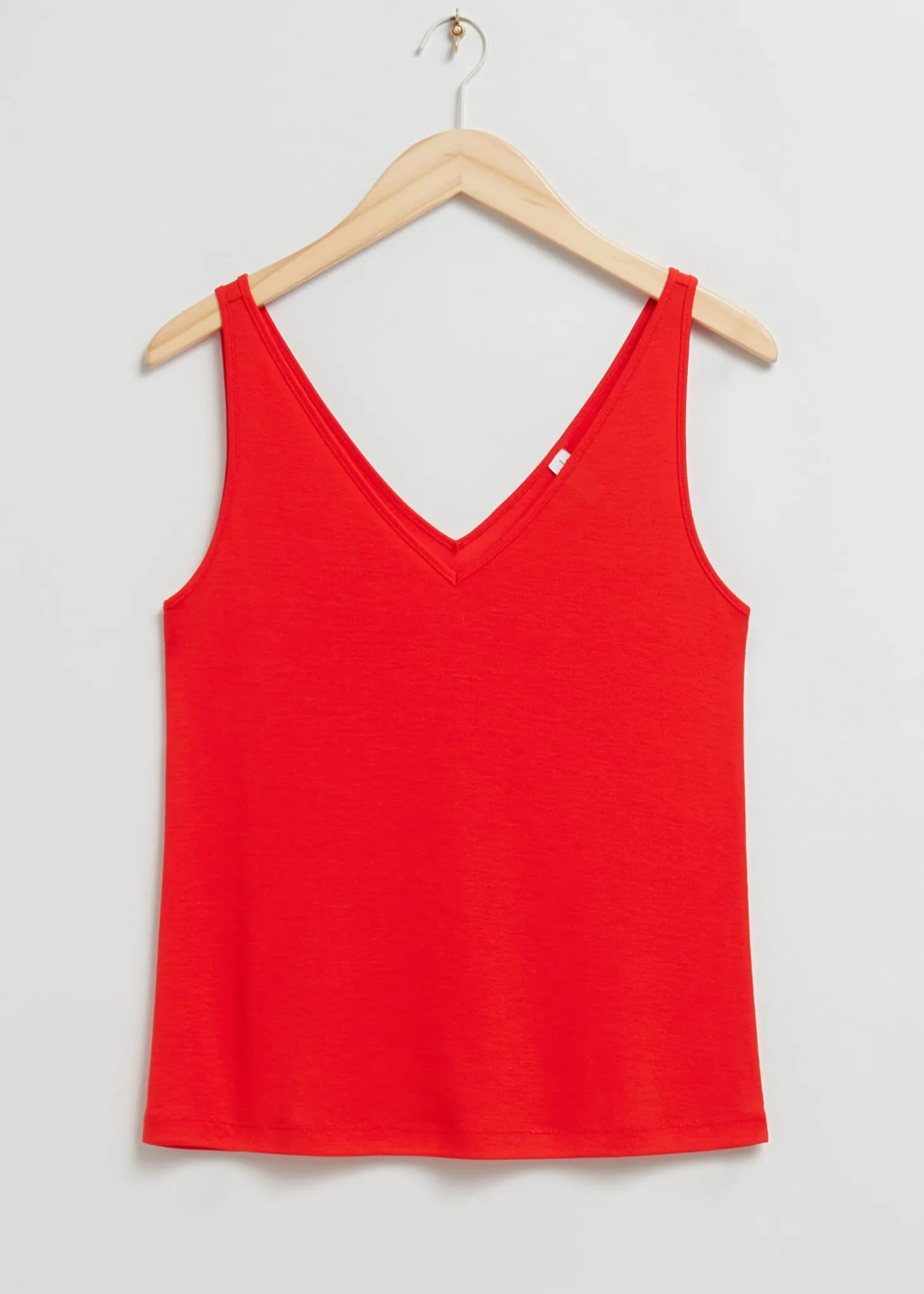 Loose-Fit V-Hals Vest Topp