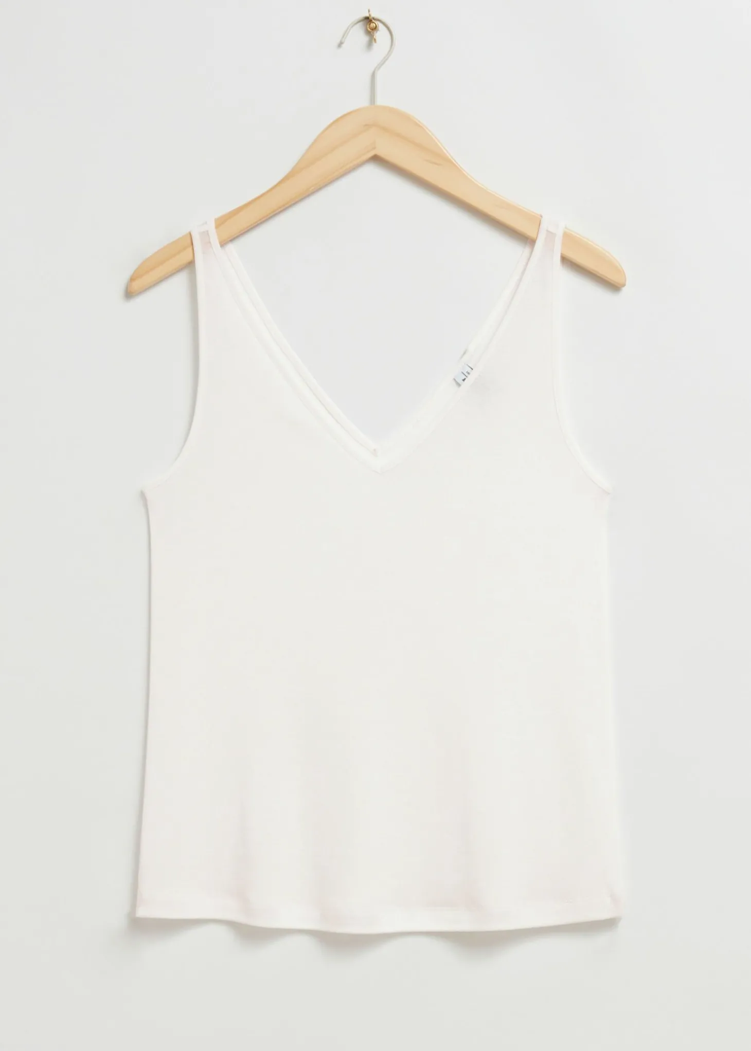 Loose-Fit V-Hals Vest Topp