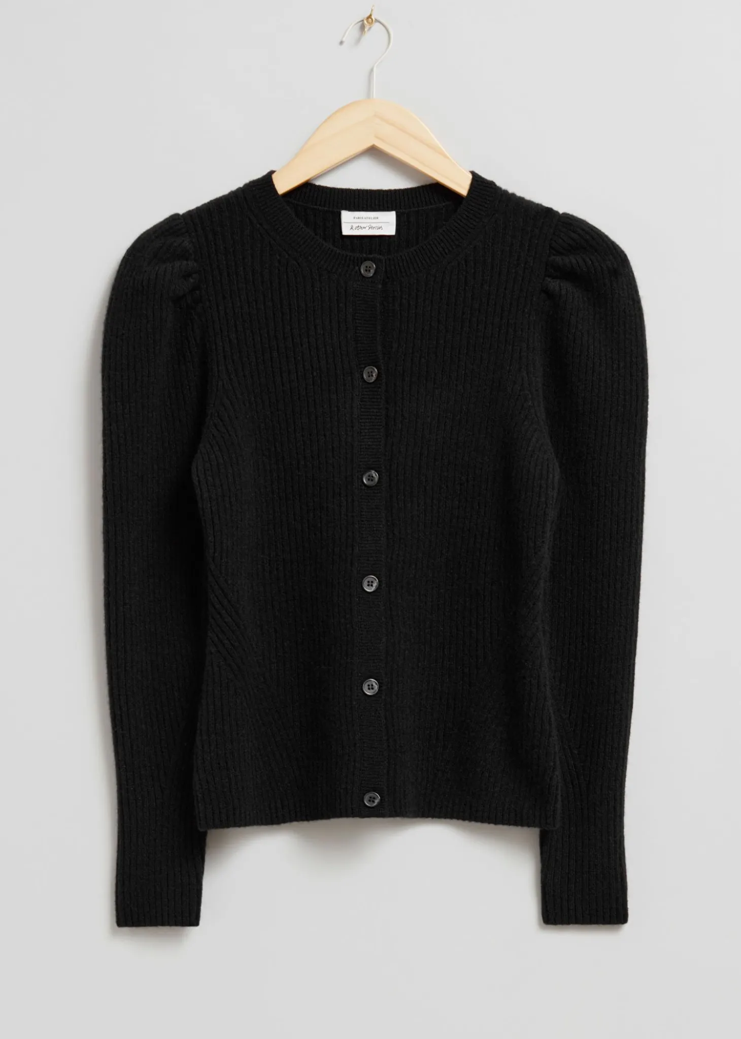 Merino Puffermet Cardigan