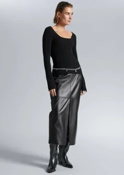 Merino Ribbestrikket Genser