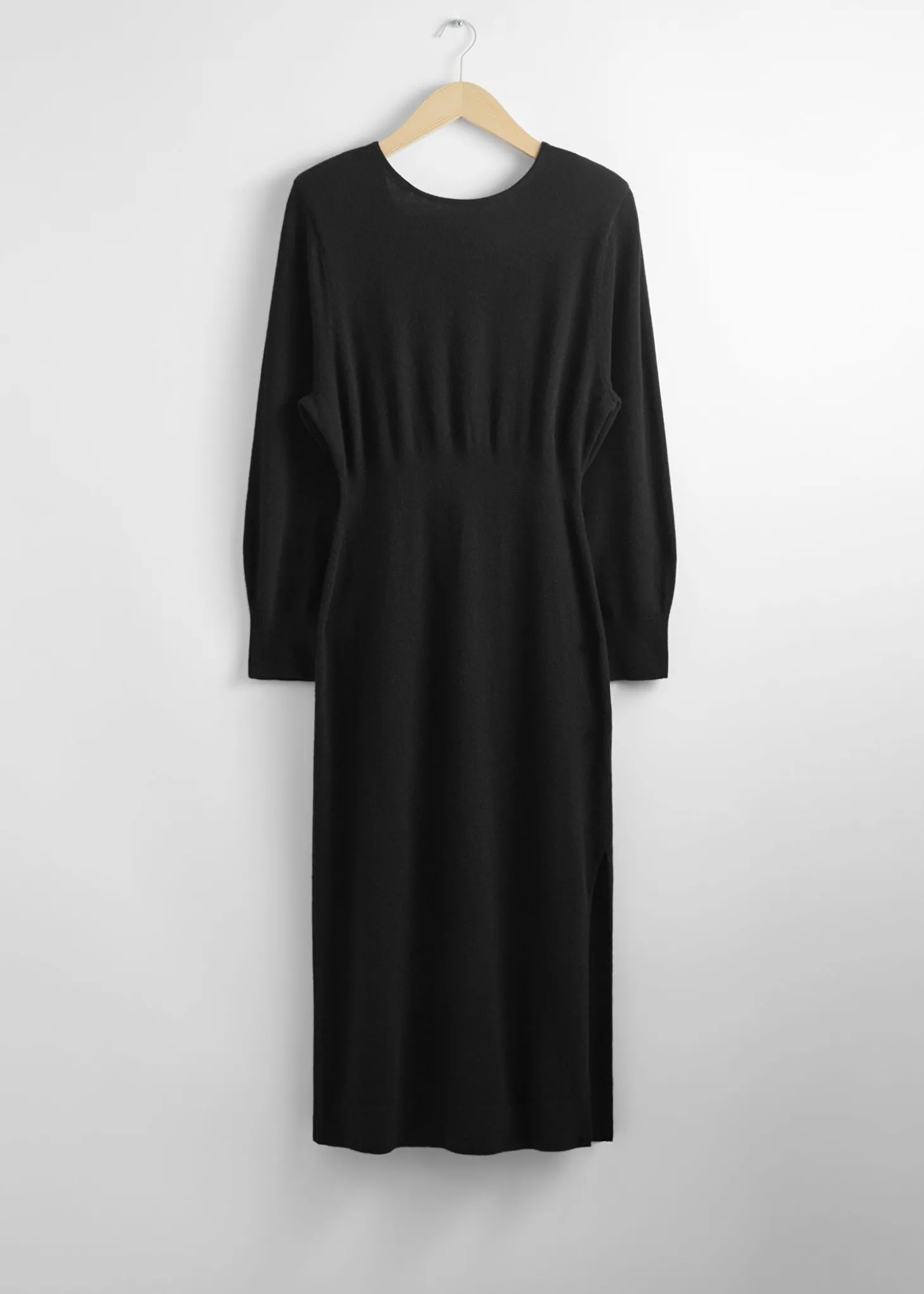 Merino Strikket Midikjole