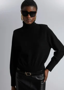 Merino Turtleneck Strikket Genser