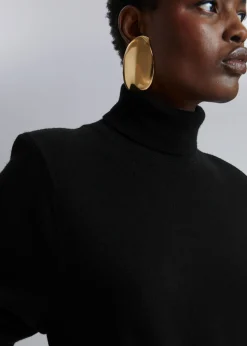 Merino Turtleneck Strikket Genser