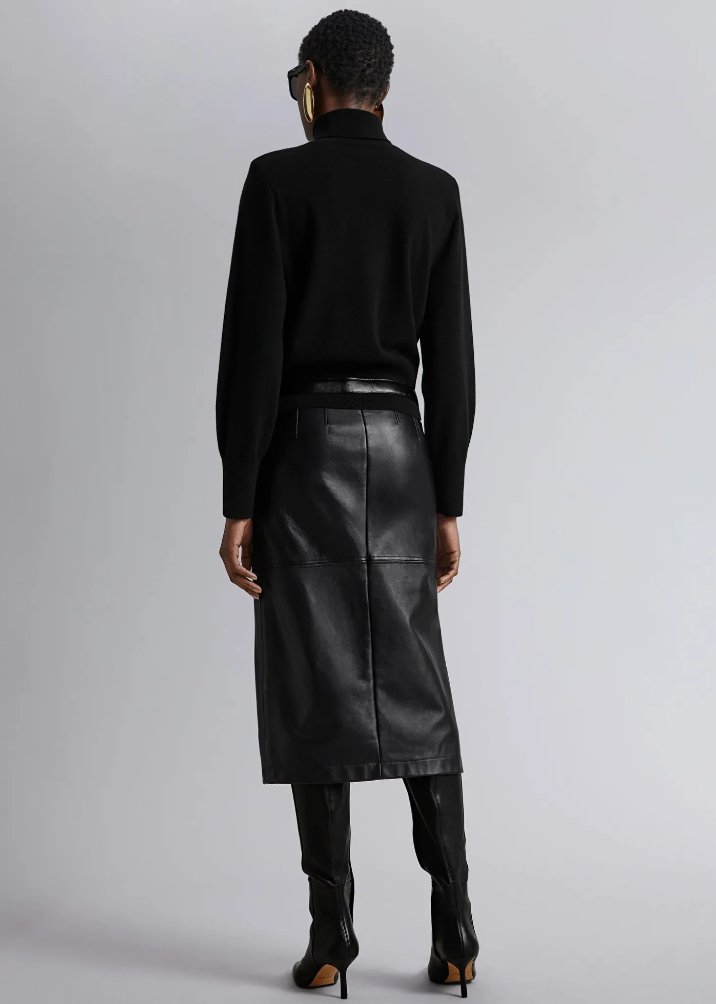 Merino Turtleneck Strikket Genser