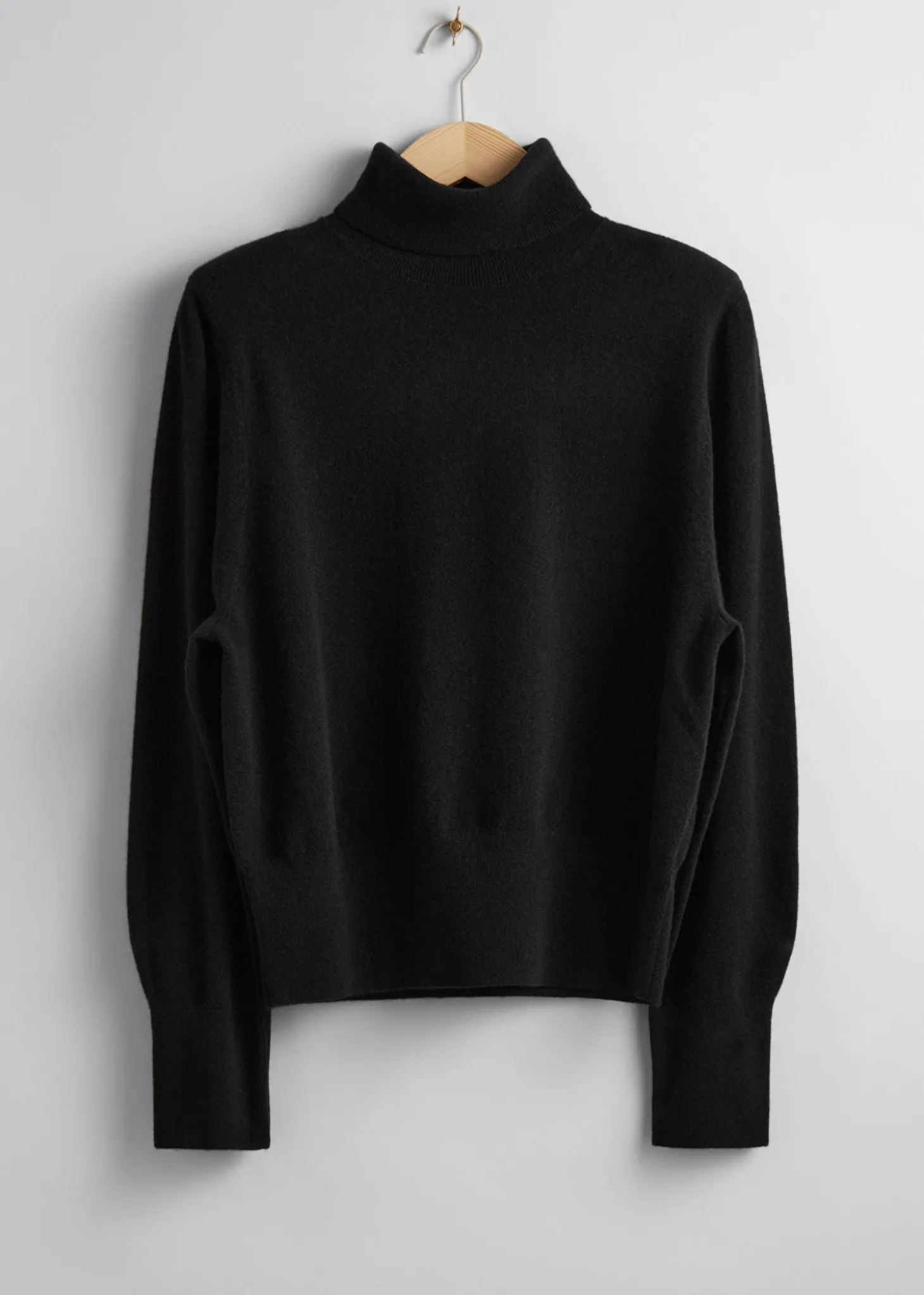 Merino Turtleneck Strikket Genser