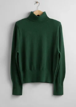 Merino Turtleneck Strikket Genser