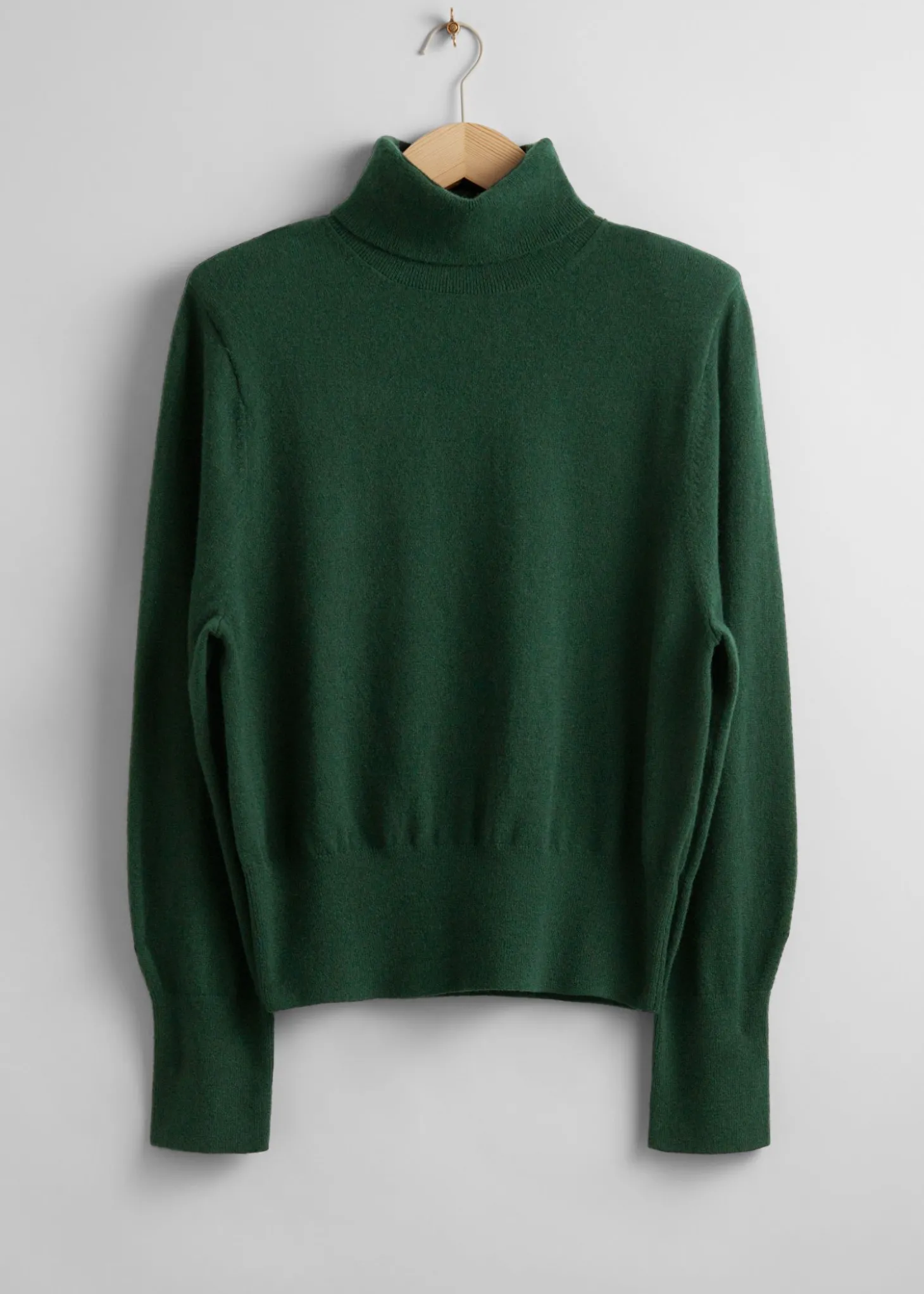 Merino Turtleneck Strikket Genser