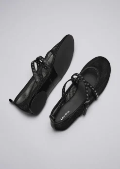 Mesh Ballet Flats