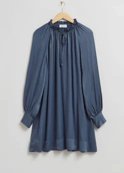 Midi-Kjole Med Slips