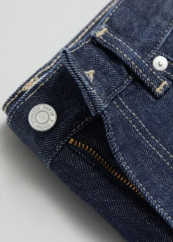 MidiSkjørt I Denim Med 5 Lommer