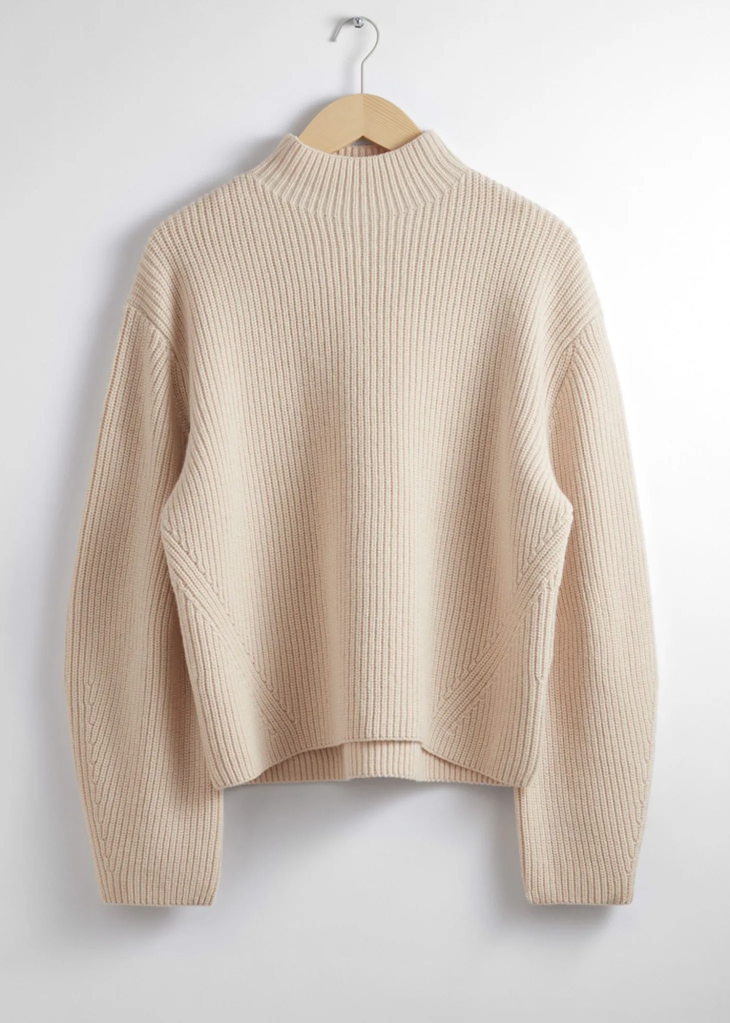 Mock Neck Merino Jumper