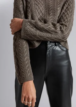 Mock Neck Merino Jumper