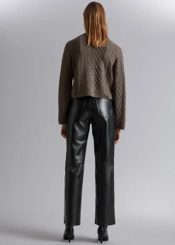 Mock Neck Merino Jumper