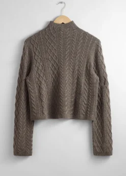 Mock Neck Merino Jumper